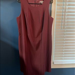 🧡NWOT Jessica London Burgundy Sheath Dress🧡